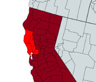 California North Coast Festival Map